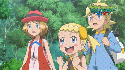 ash ketchum, serena, dedenne, chespin, bonnie, and 5 more (pokemon and 1 more)