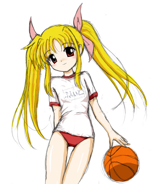 fate testarossa (lyrical nanoha and 2 more) drawn by flipper
