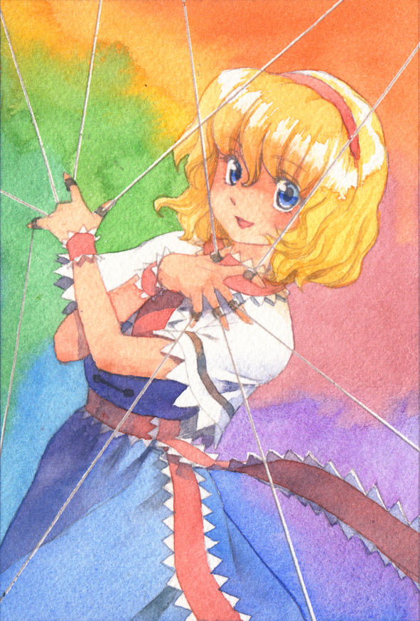 alice margatroid (touhou) drawn by misawa_hiroshi