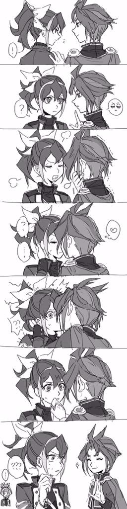 serena and joeri (yu-gi-oh! and 1 more) drawn by konma_(cnnbly89)