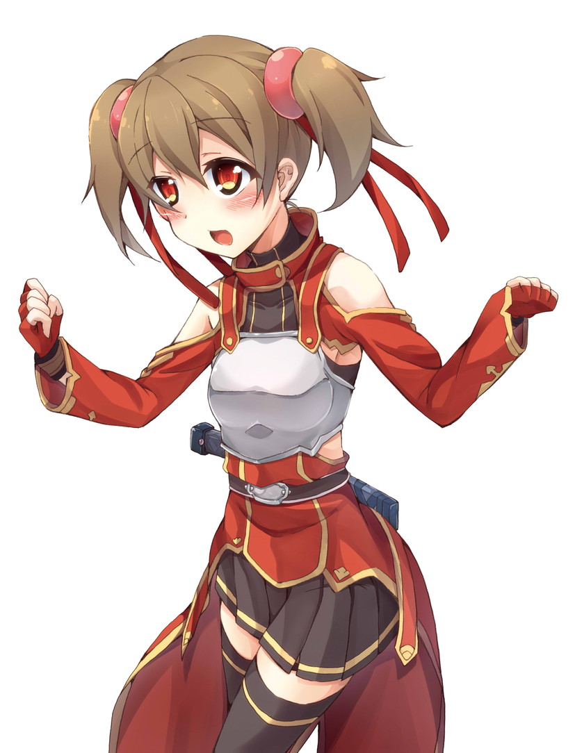 silica (sword art online) drawn by oruto_(ort+)