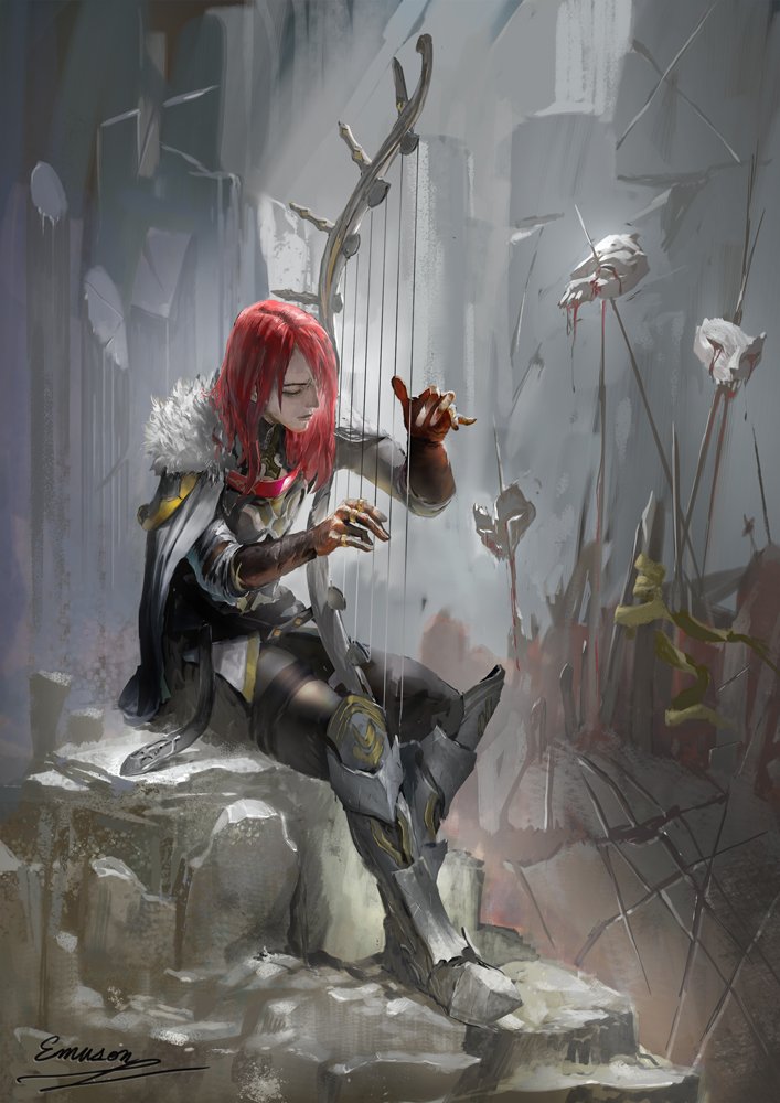 tristan (fate and 1 more) drawn by emuson