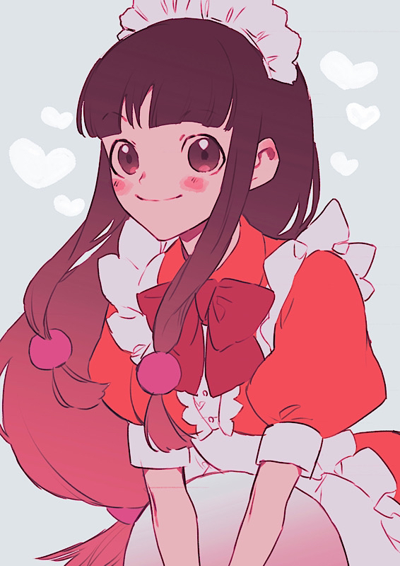 maya fey (ace attorney and 1 more) drawn by noi350