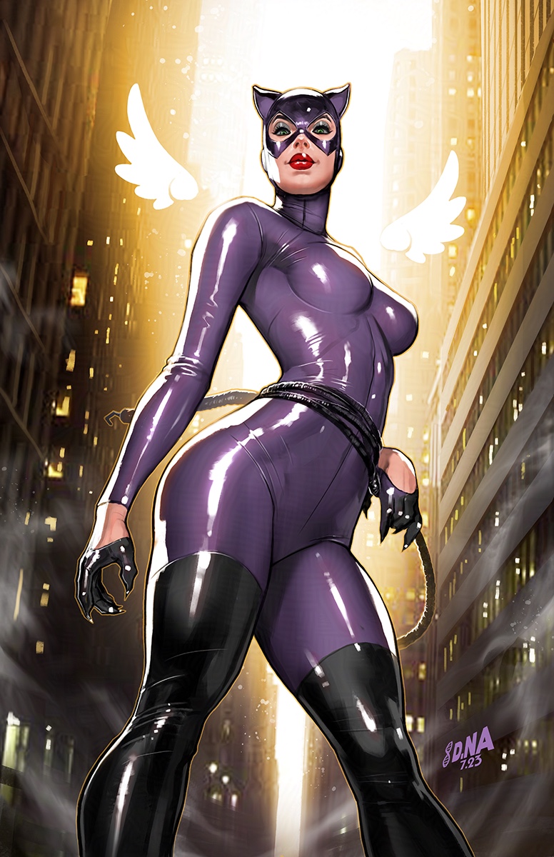 catwoman and selina kyle (dc comics and 1 more) drawn by david_nakayama