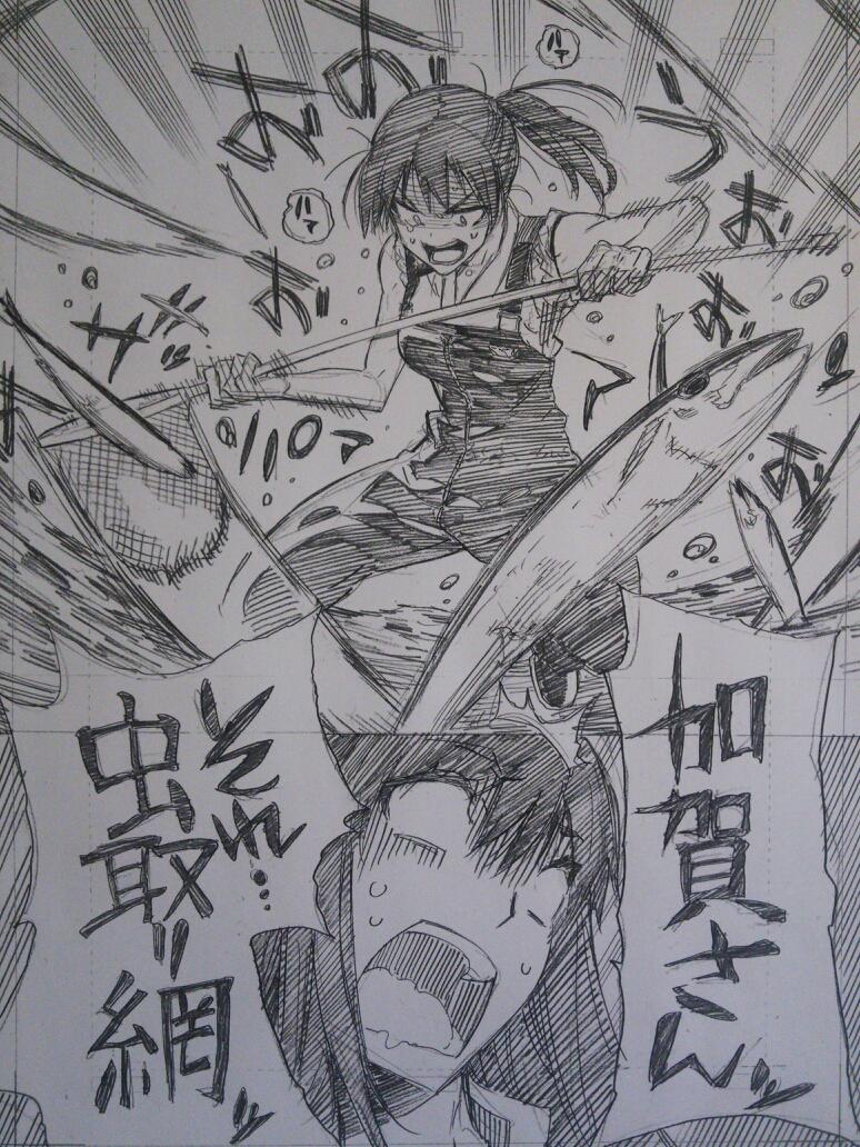 kaga and akagi (kantai collection) drawn by kojima_takeshi