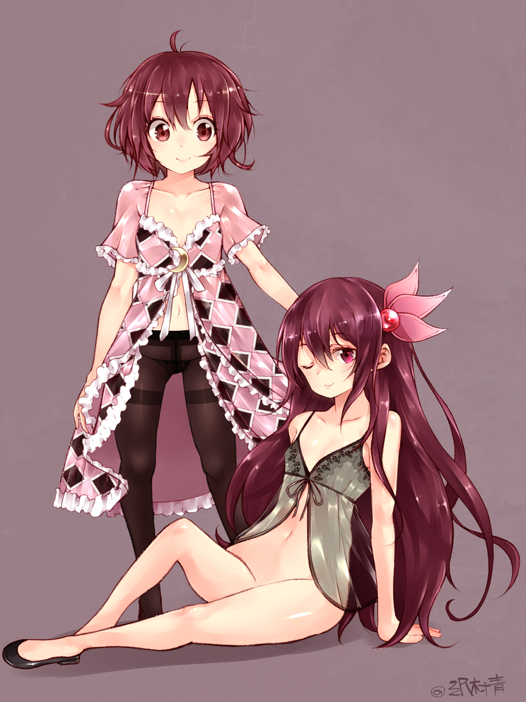 mutsuki and kisaragi (kantai collection) drawn by sawamura_aoi