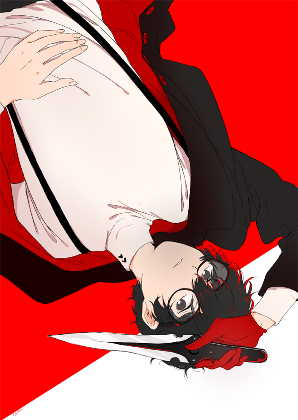 amamiya ren (persona and 1 more) drawn by yasuu!