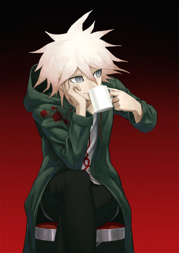 komaeda nagito (danganronpa and 1 more) drawn by gonoike_biwa