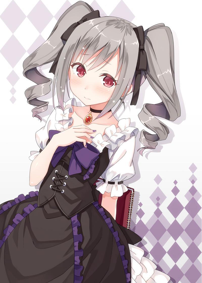 kanzaki ranko (idolmaster and 1 more) drawn by hyuuga_azuri