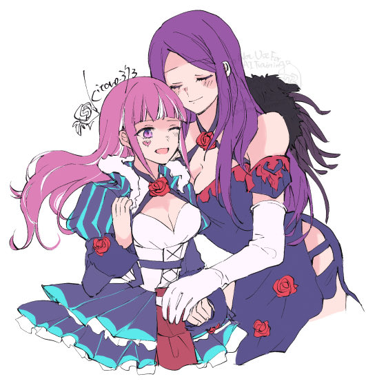 ivy and hortensia (fire emblem and 1 more) drawn by kitano_373