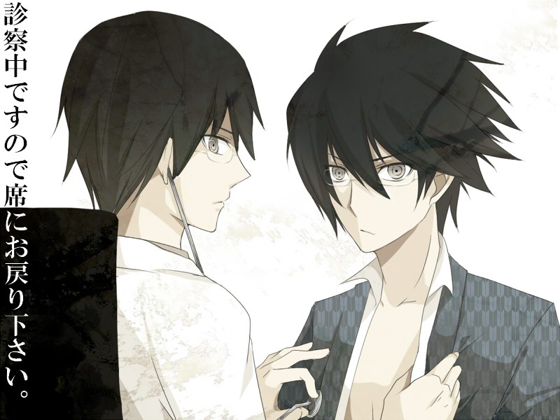 itoshiki nozomu and itoshiki mikoto (sayonara zetsubou sensei) drawn by pon_tarou