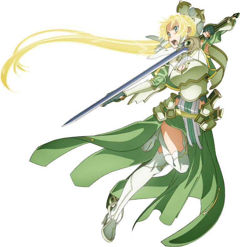 leafa (sword art online and 2 more)