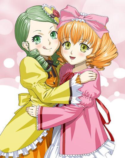 hinaichigo and kanaria (rozen maiden) drawn by ichikawa_masahiro