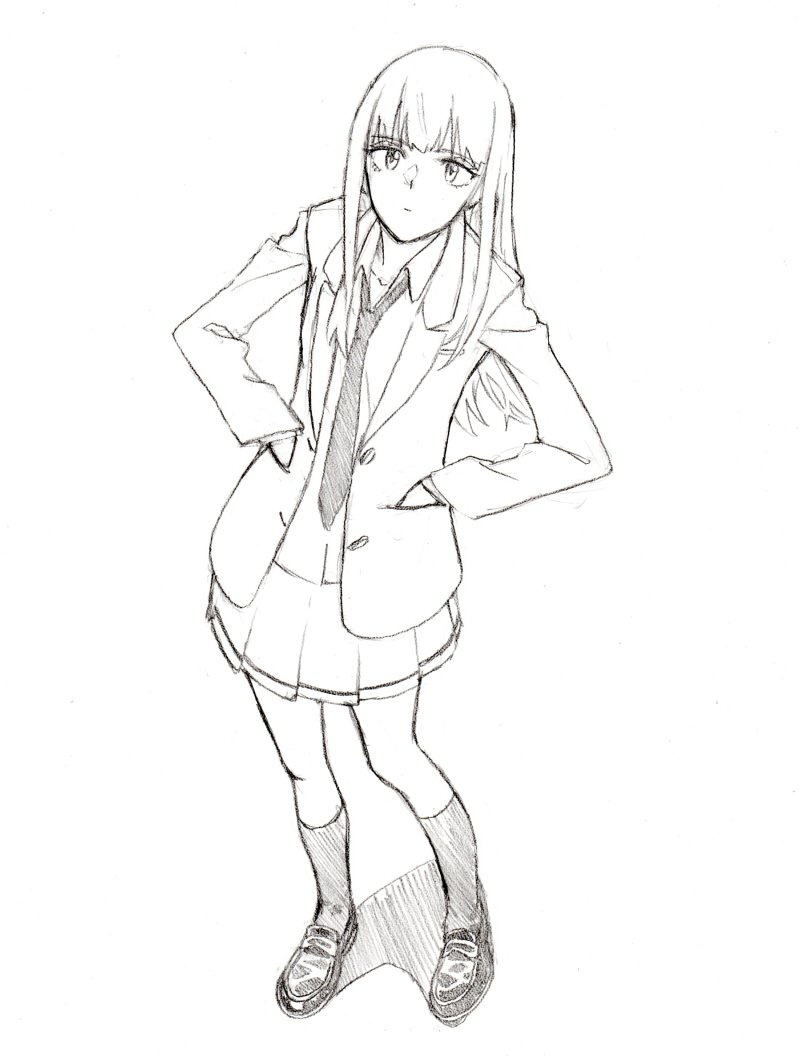 katou asuka (watashi ga motenai no wa dou kangaetemo omaera ga warui!) drawn by shiratama_(hockey)
