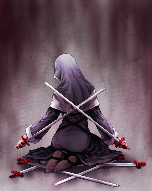 kotomine kirei (fate and 1 more) drawn by j_(onjj)