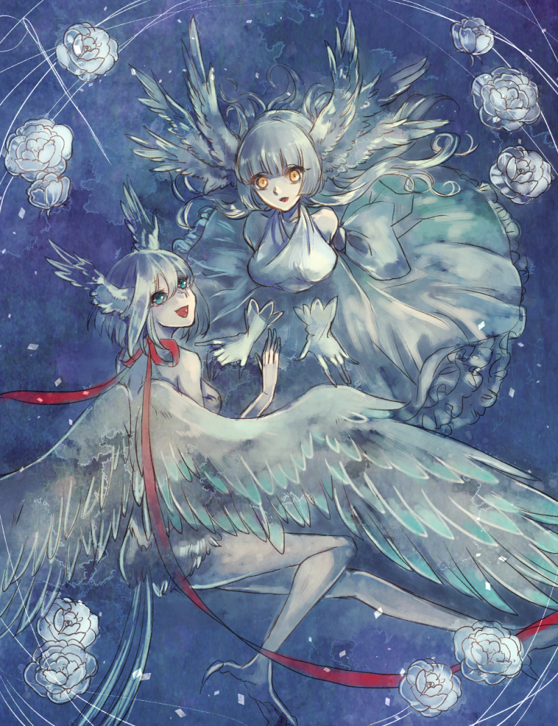 pixiv fantasia and 1 more drawn by clona