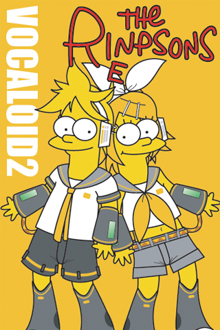 kagamine rin and kagamine len (vocaloid and 1 more) drawn by suzuno_yoshito