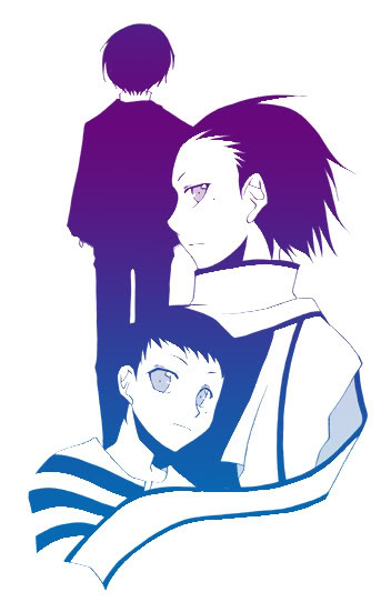 yuuki makoto, mochizuki ryouji, and pharos (persona and 1 more)
