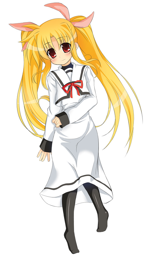 fate testarossa (lyrical nanoha and 2 more) drawn by sw_(taco)