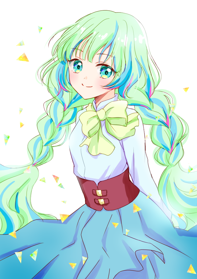 q-pit and tsukishiro ayumi (aikatsu! and 1 more) drawn by tiramisu651