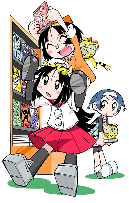miko, kuromimi kotora, ribbon kotora, torami, and ruru (toranoana and 1 more) drawn by mukku_(mook-tv)