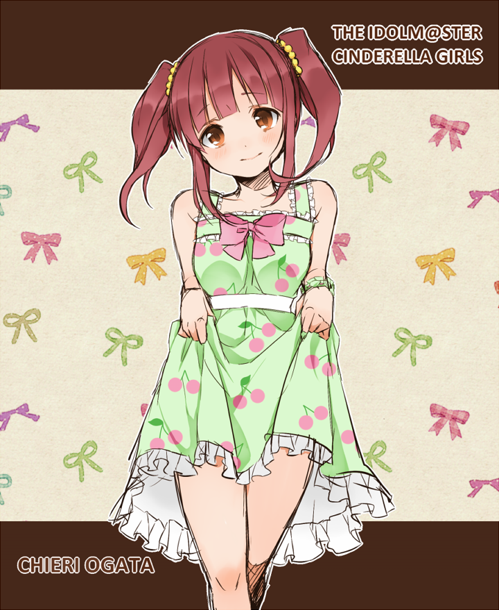 ogata chieri (idolmaster and 1 more) drawn by mitsuwo320