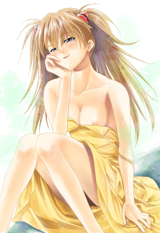 souryuu asuka langley (neon genesis evangelion) drawn by maki_aida_factor