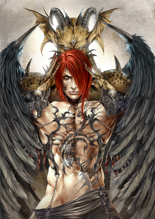 isaac (castlevania and 1 more) drawn by kazuo-sama_(2272984)