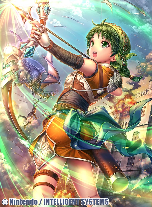 rebecca (fire emblem and 2 more) drawn by hasumi_fumi