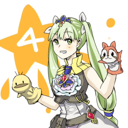 frey, chirori, and duck (rune factory and 1 more) drawn by sakurage