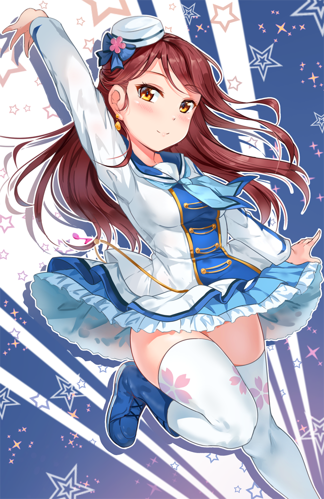 sakurauchi riko (love live! and 1 more) drawn by miazi