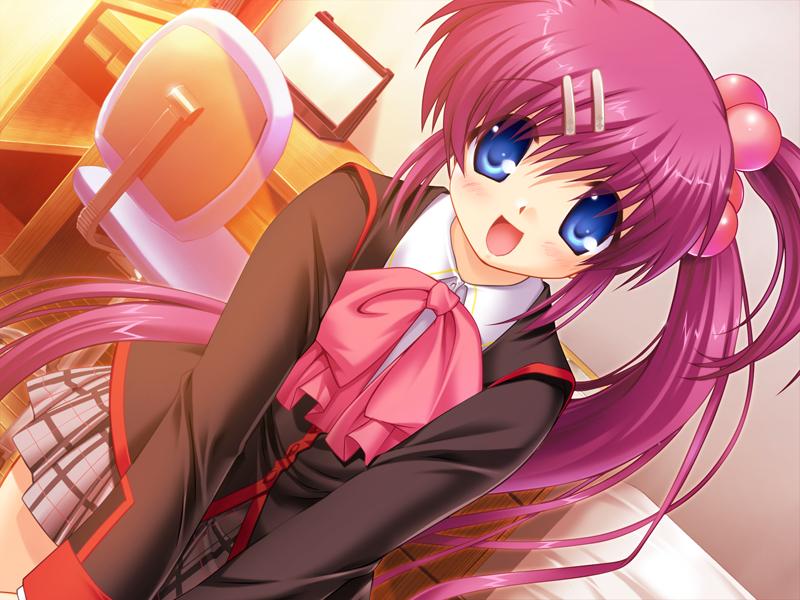 saigusa haruka (little busters!) drawn by hinoue_itaru and na-ga