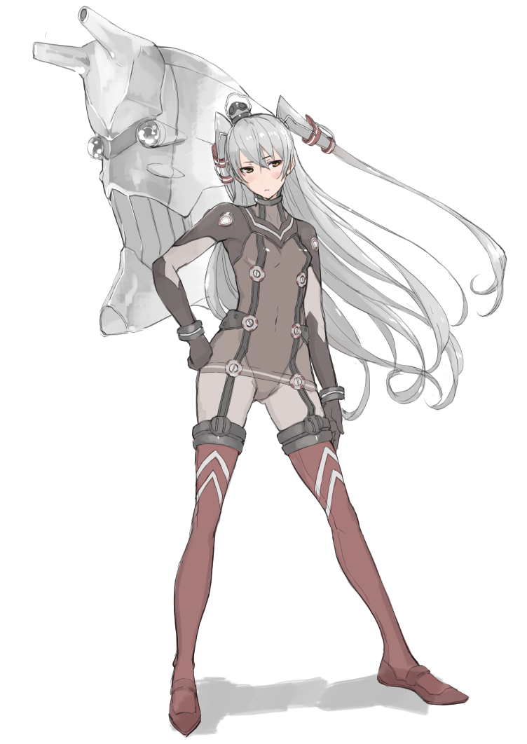 souryuu asuka langley, amatsukaze, rensouhou-kun, and eva 02 (kantai collection and 3 more) drawn by tsukino_wagamo