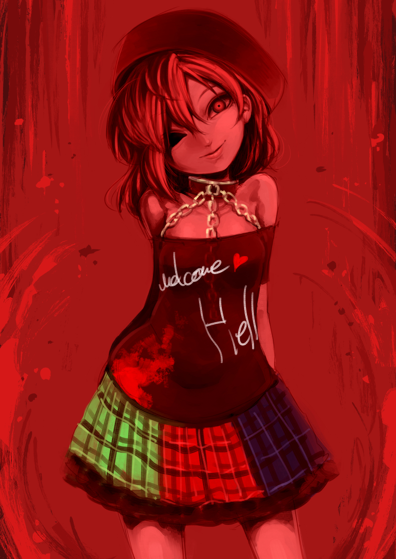 hecatia lapislazuli (touhou) drawn by harusame_(unmei_no_ikasumi)