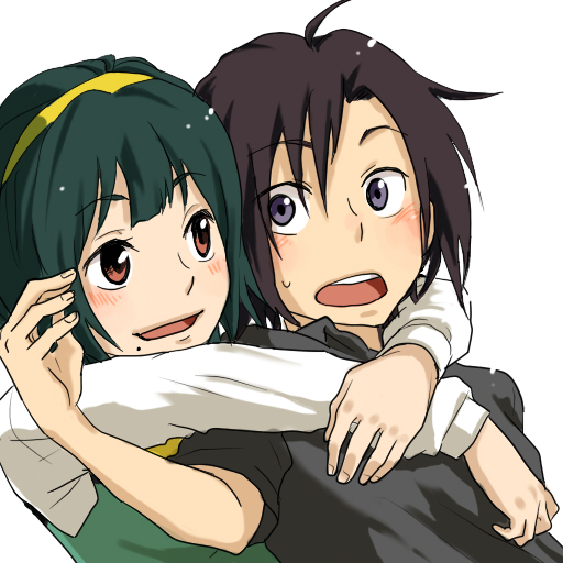 kikuchi makoto and otonashi kotori (idolmaster) drawn by kyouno