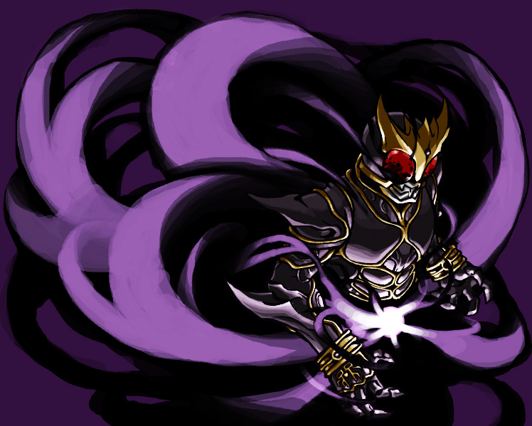 kamen rider kuuga (kamen rider and 1 more) drawn by spoiled_kandume