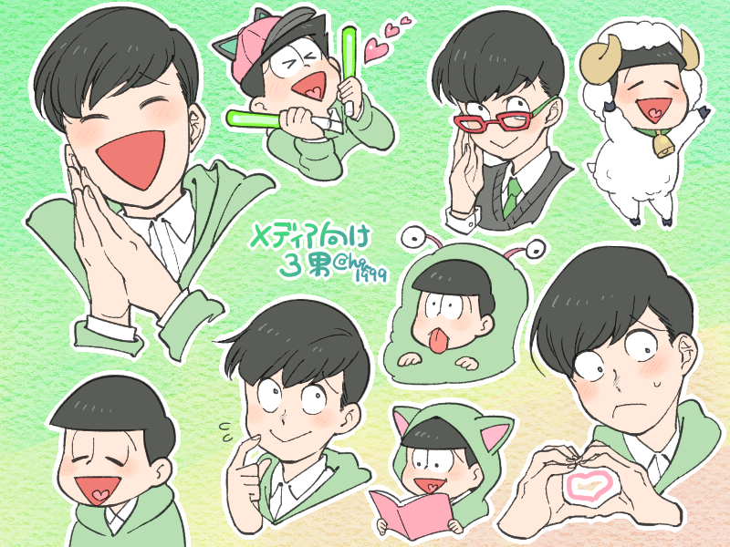 matsuno choromatsu (osomatsu and 1 more) drawn by tamago_toji