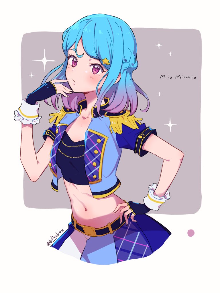 minato mio (aikatsu! and 1 more) drawn by susinoyama