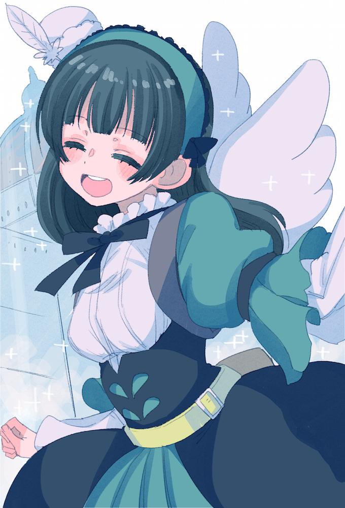 tsushima yoshiko (love live! and 2 more) drawn by cream_(nipakupa)