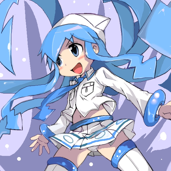 ikamusume, filia, and christine marie cabanos (skullgirls and 1 more) drawn by t2