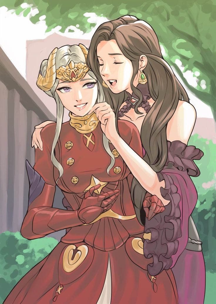 edelgard von hresvelg and dorothea arnault (fire emblem and 1 more) drawn by radiostarkiller