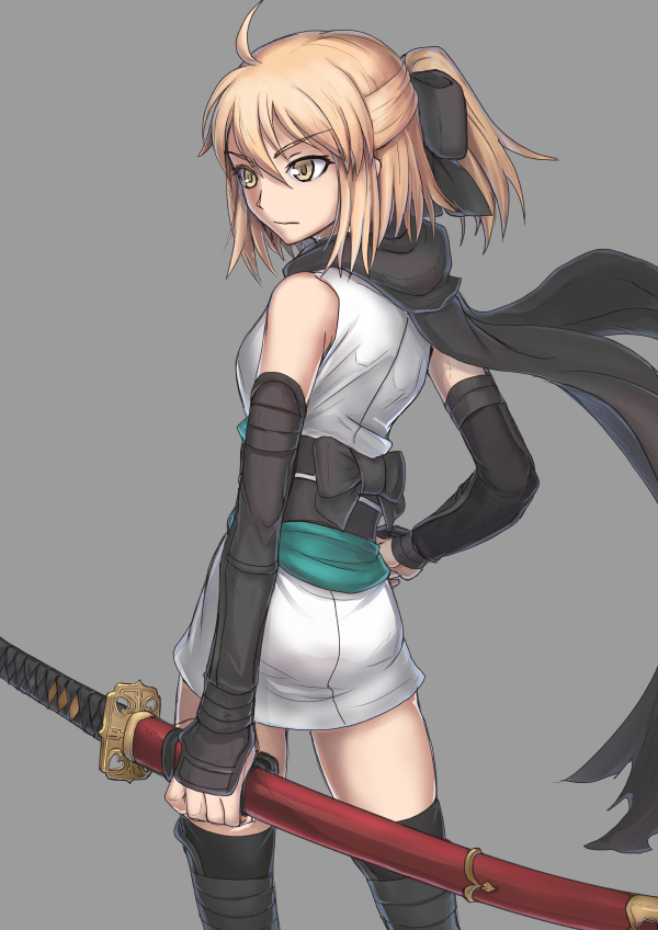 okita souji (fate and 1 more) drawn by purutoppu_(toranohige)