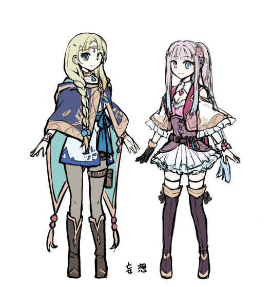 elmerulia frixell and piana (atelier and 1 more) drawn by karasumi_(aiseec)