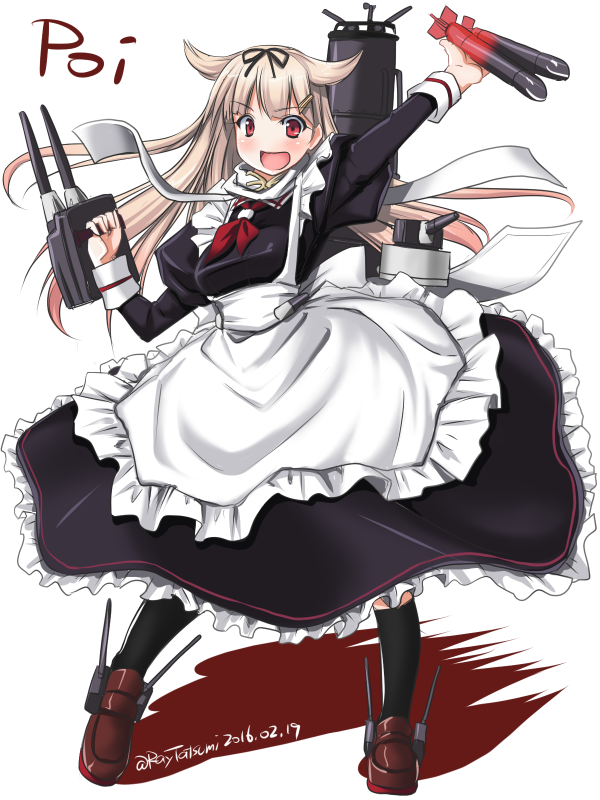 yuudachi and yuudachi kai ni (kantai collection) drawn by tatsumi_ray