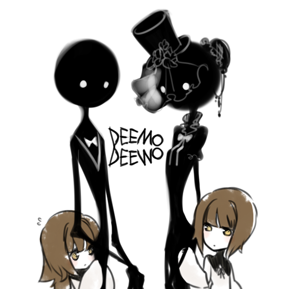 alice and deemo (deemo) drawn by lestored_cro