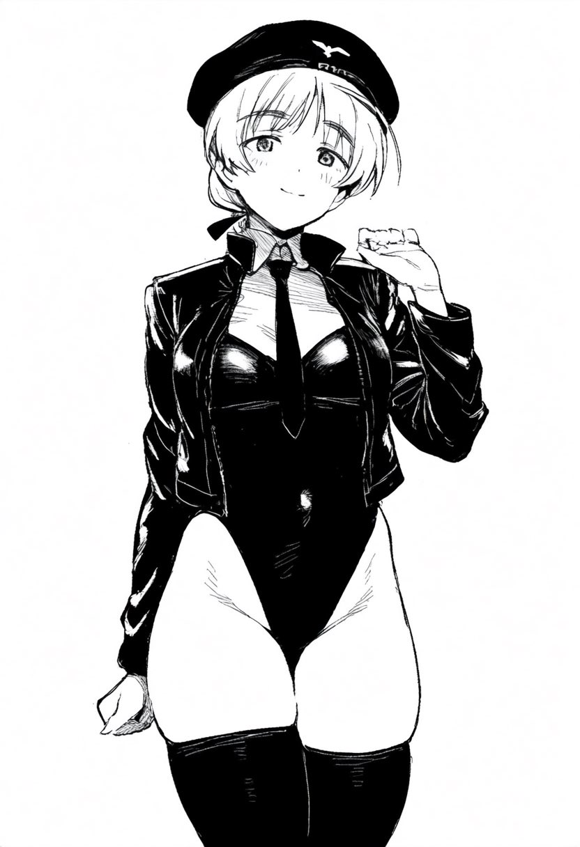 lynette bishop (world witches series and 1 more) drawn by kobasan_(kobayashi3biker)