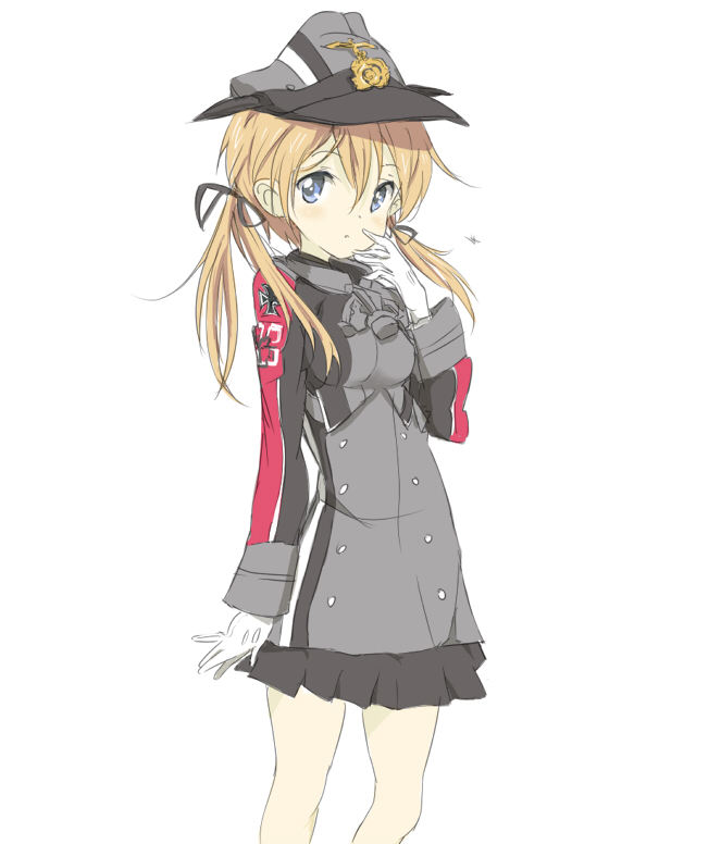 prinz eugen (kantai collection) drawn by core_(mayomayo)