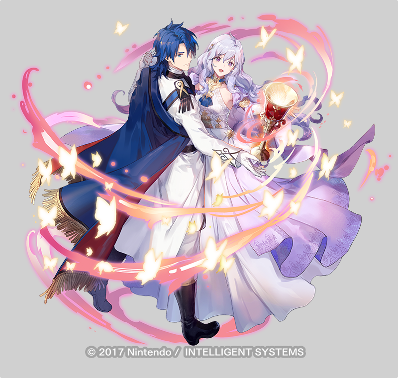 sigurd and deirdre (fire emblem and 2 more) drawn by azu-taro