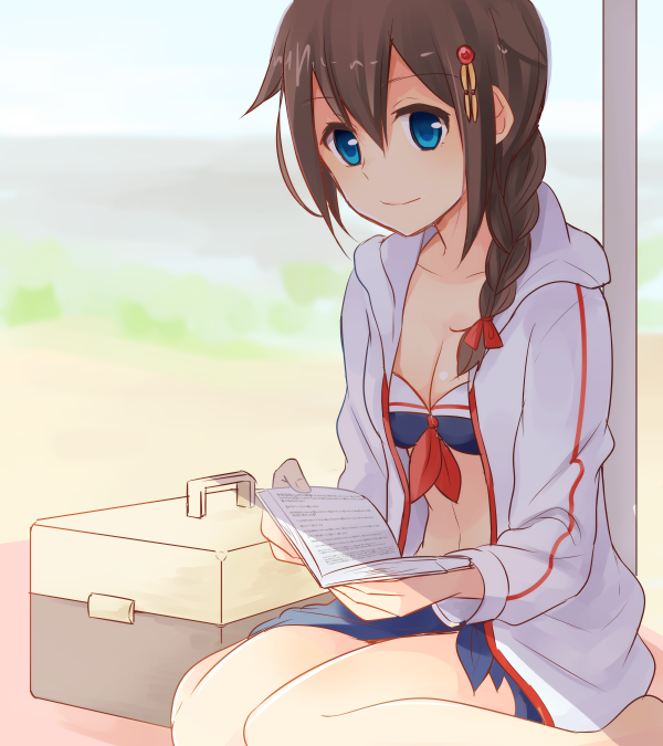 shigure and shigure kai ni (kantai collection) drawn by shika_(hachilemon)