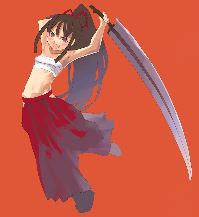 bushidou and bushidou 2 (sekaiju no meikyuu and 1 more) drawn by waa